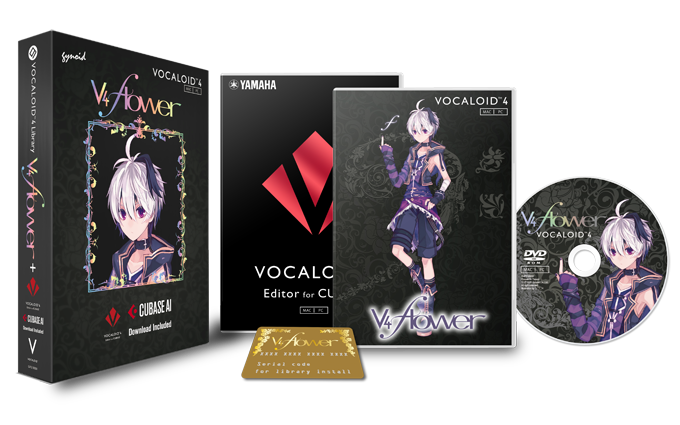 VOCALOID4Library V4 flower ボーカロイド ガイノイド